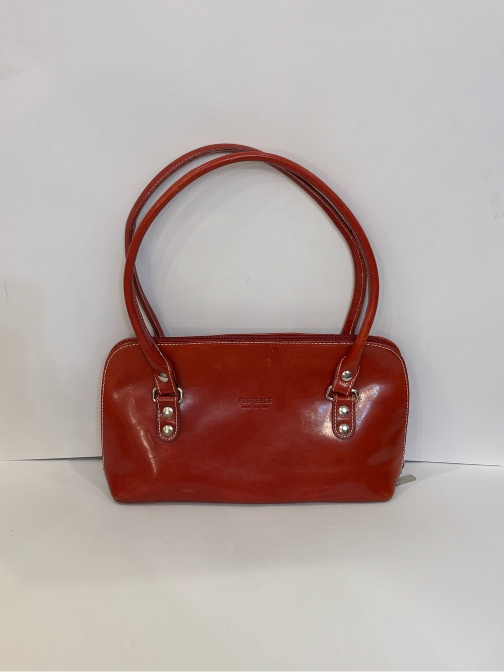 Florence red bag made in Italy
